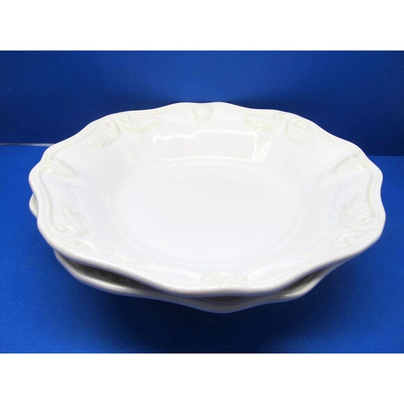 Lenox Butlers Pantry Gourmet 10"  Individual Pasta Bowls Set of 2 - Picture 1 of 7